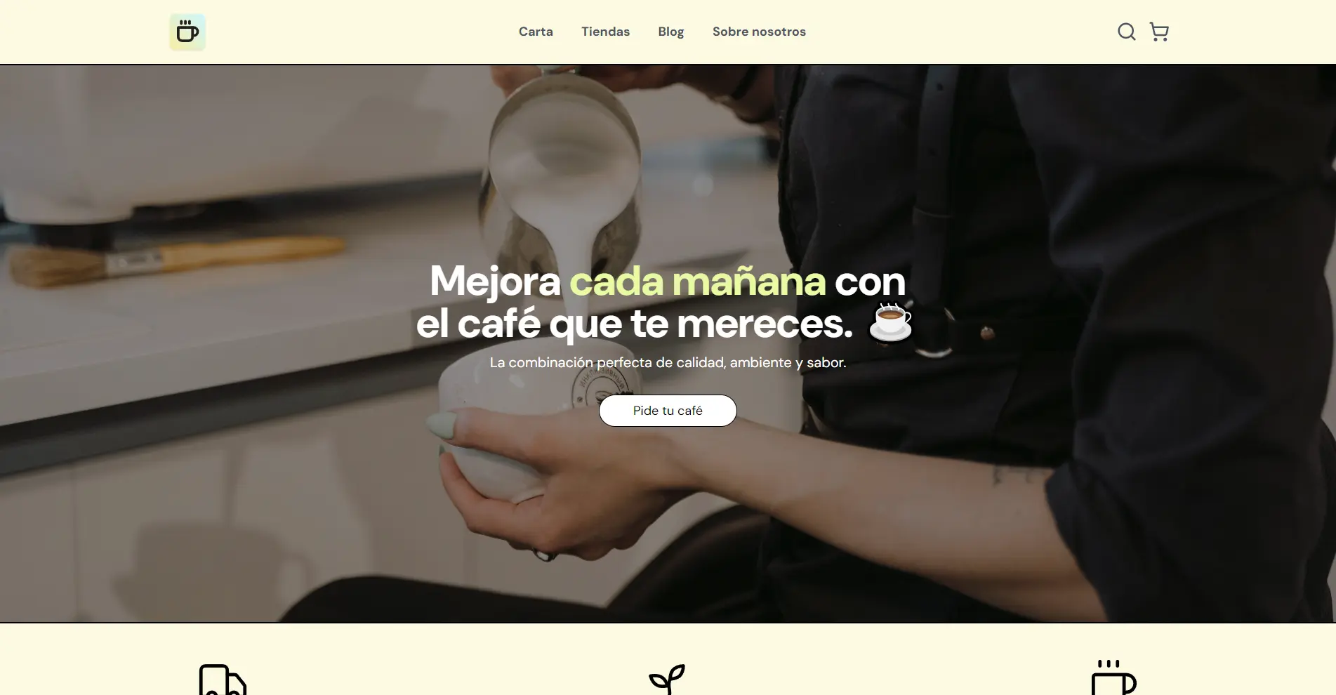 Morning Cafe project preview