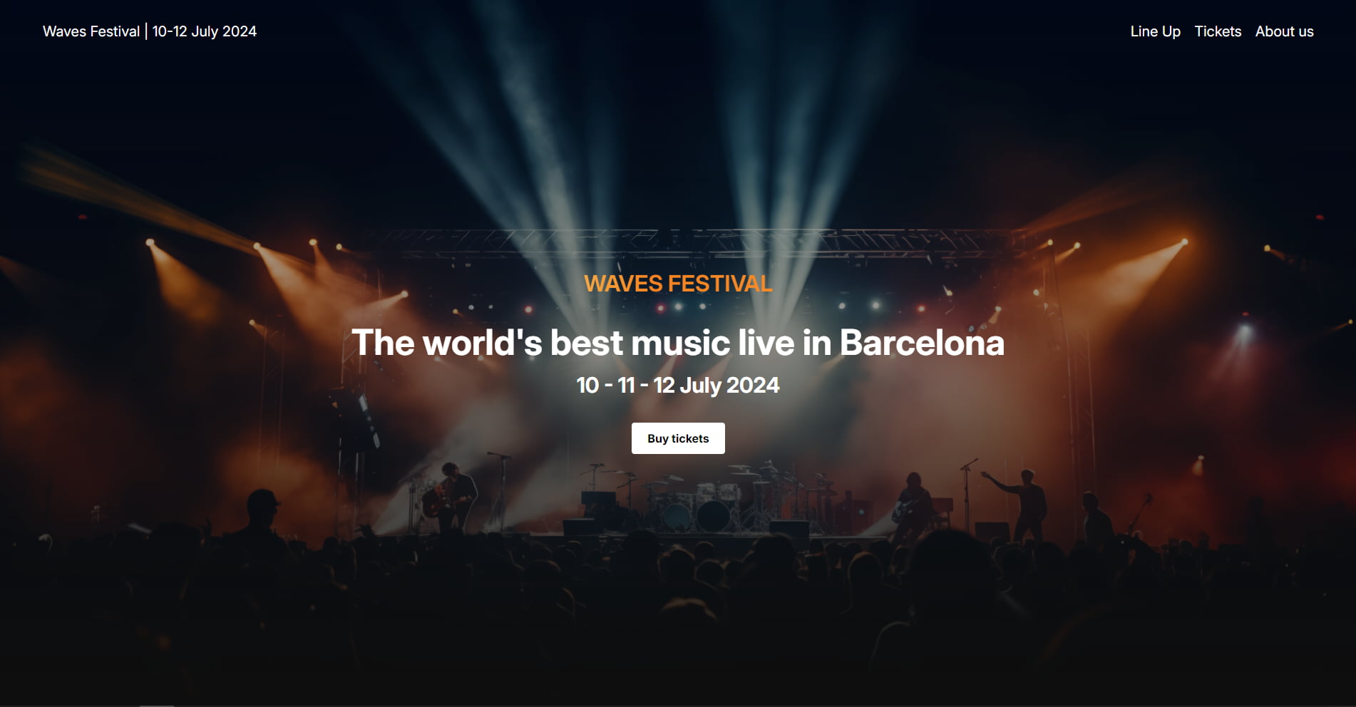 Waves Festival project preview